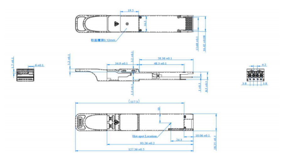 800G QSFP-DD 2xFR4 2km