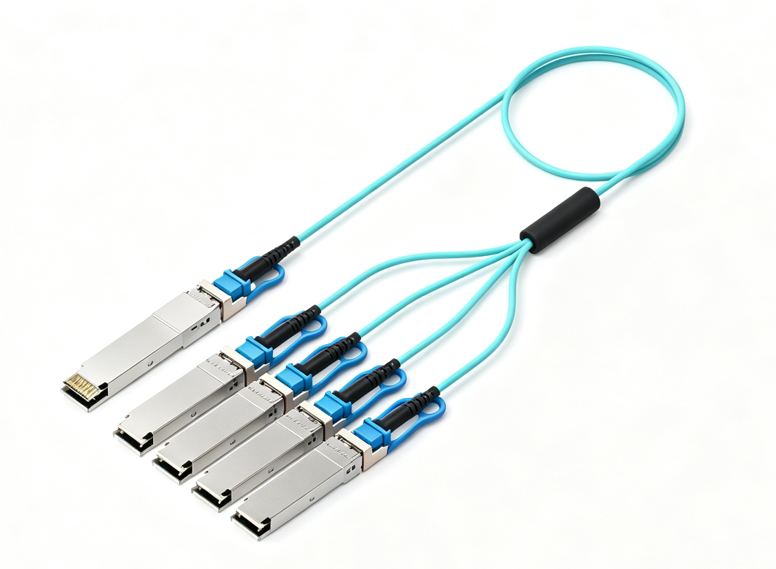 400G QSFP-DD to 4x100G QSFP56 DAC